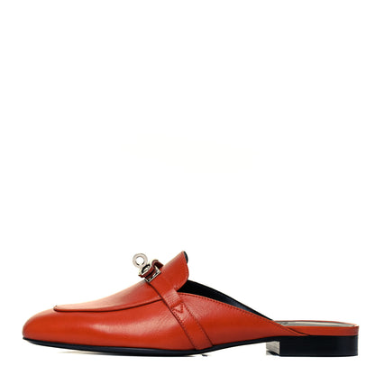 Hermes Goatskin Oz Mules 38 1 of 9