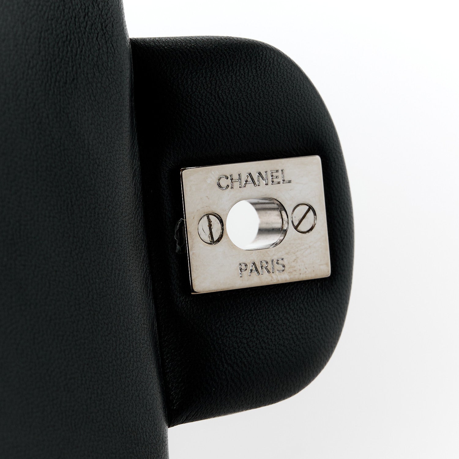 Chanel Lambskin Quilted Mini Rectangular Flap Black 6 of 11