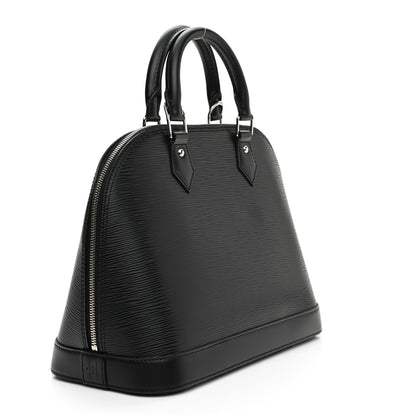 Louis Vuitton Epi Alma PM Black 2 of 8