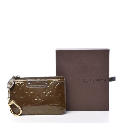 Louis Vuitton Vernis Key Pouch Vert Bronze 10 of 10