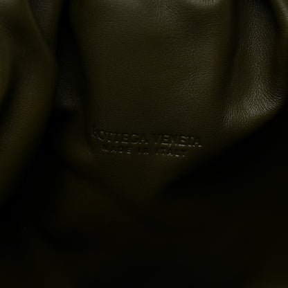 Bottega Veneta Smooth Butter Calf The Pouch Oversized Clutch Kaki Fondent 6 of 9
