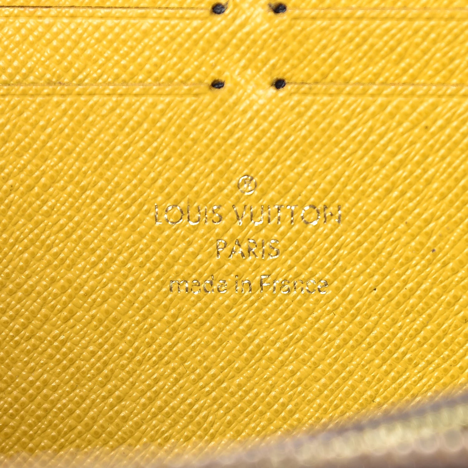 Louis Vuitton Monogram Clemence Wallet Jonquille 6 of 11
