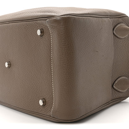 Hermes Taurillon Clemence Lindy 34 Etoupe 10 of 10