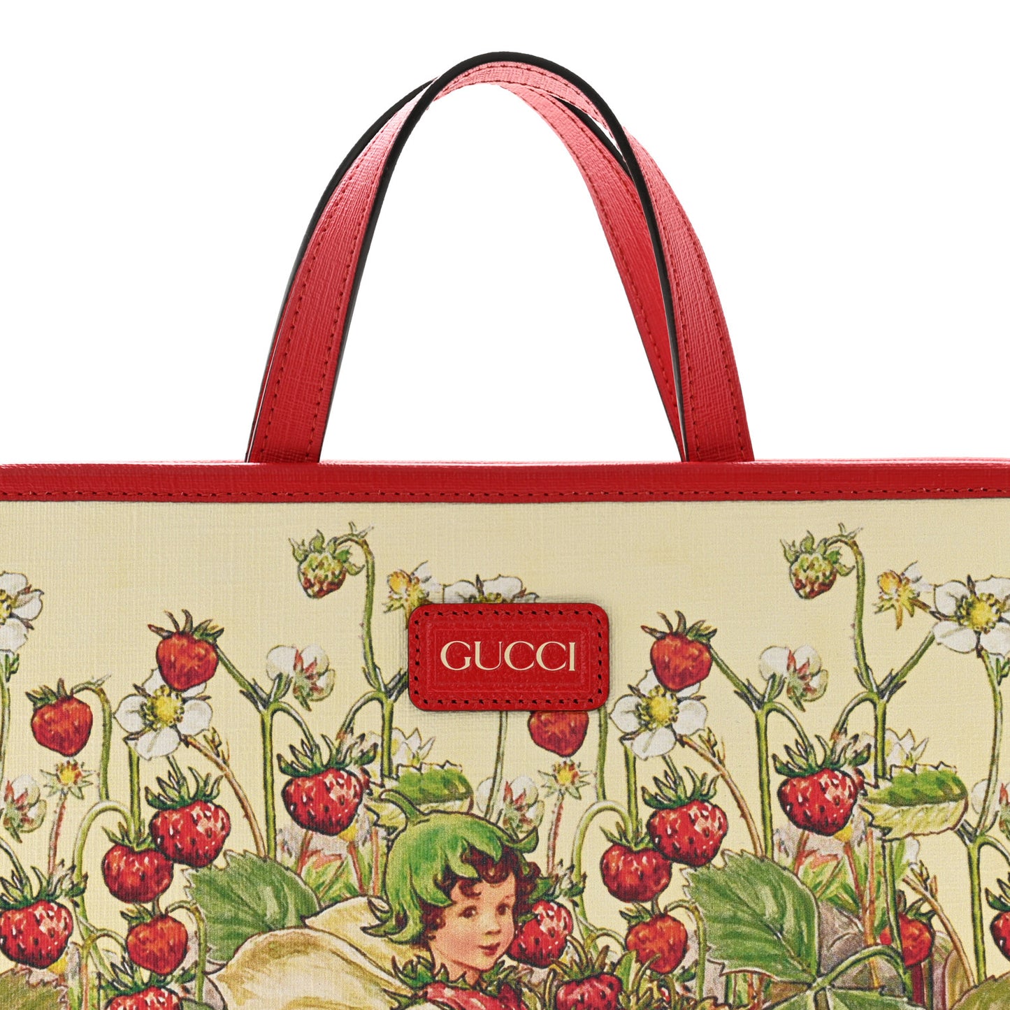 Coated Canvas Love Parade Kids Strawberry Fairy Tote Multicolor