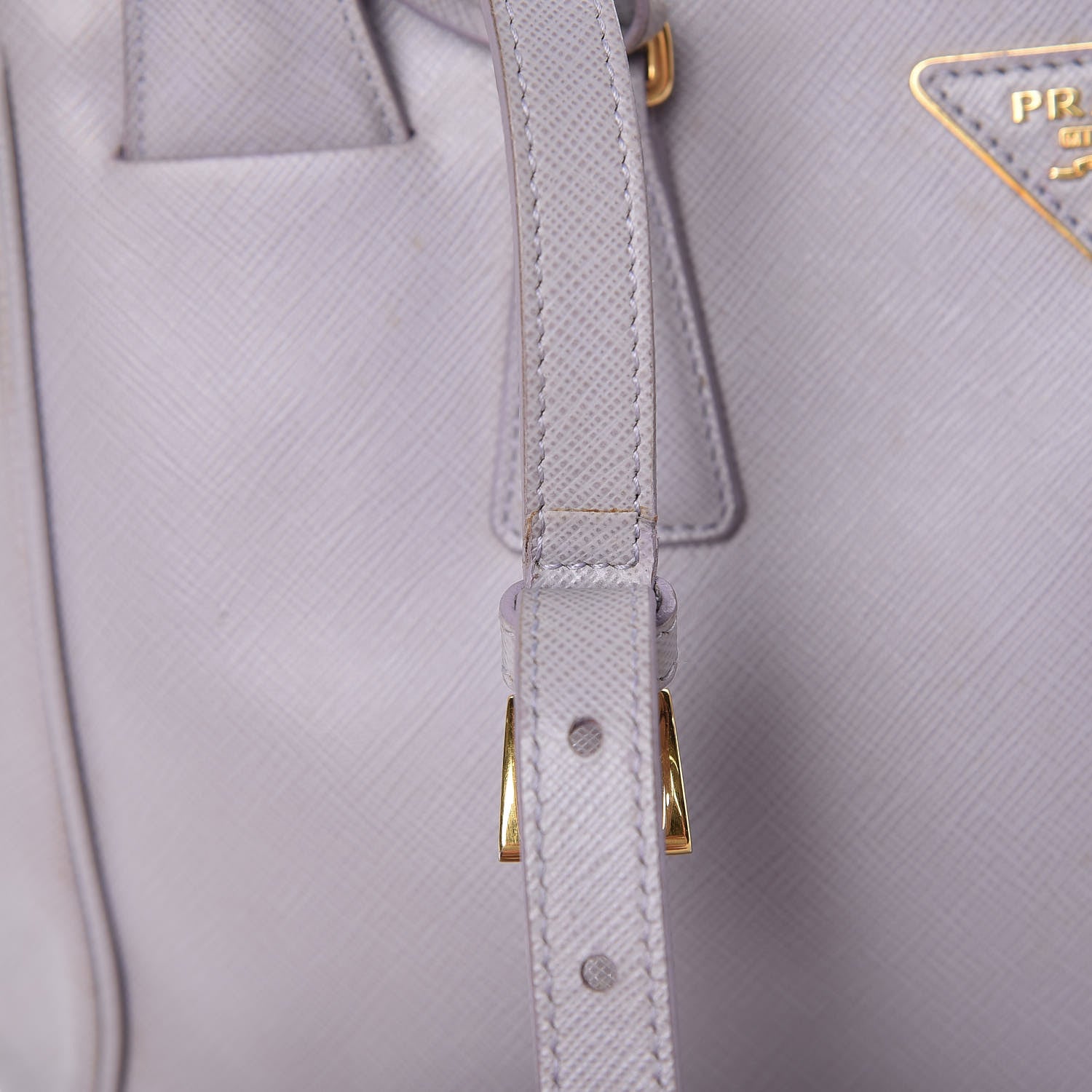 Prada Saffiano Small Galleria Double Zip Tote Glicine 24 of 26