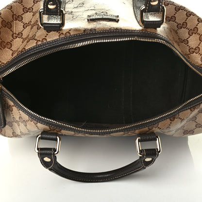 Gucci Crystal Monogram Medium Joy Boston Dark Brown 4 of 9
