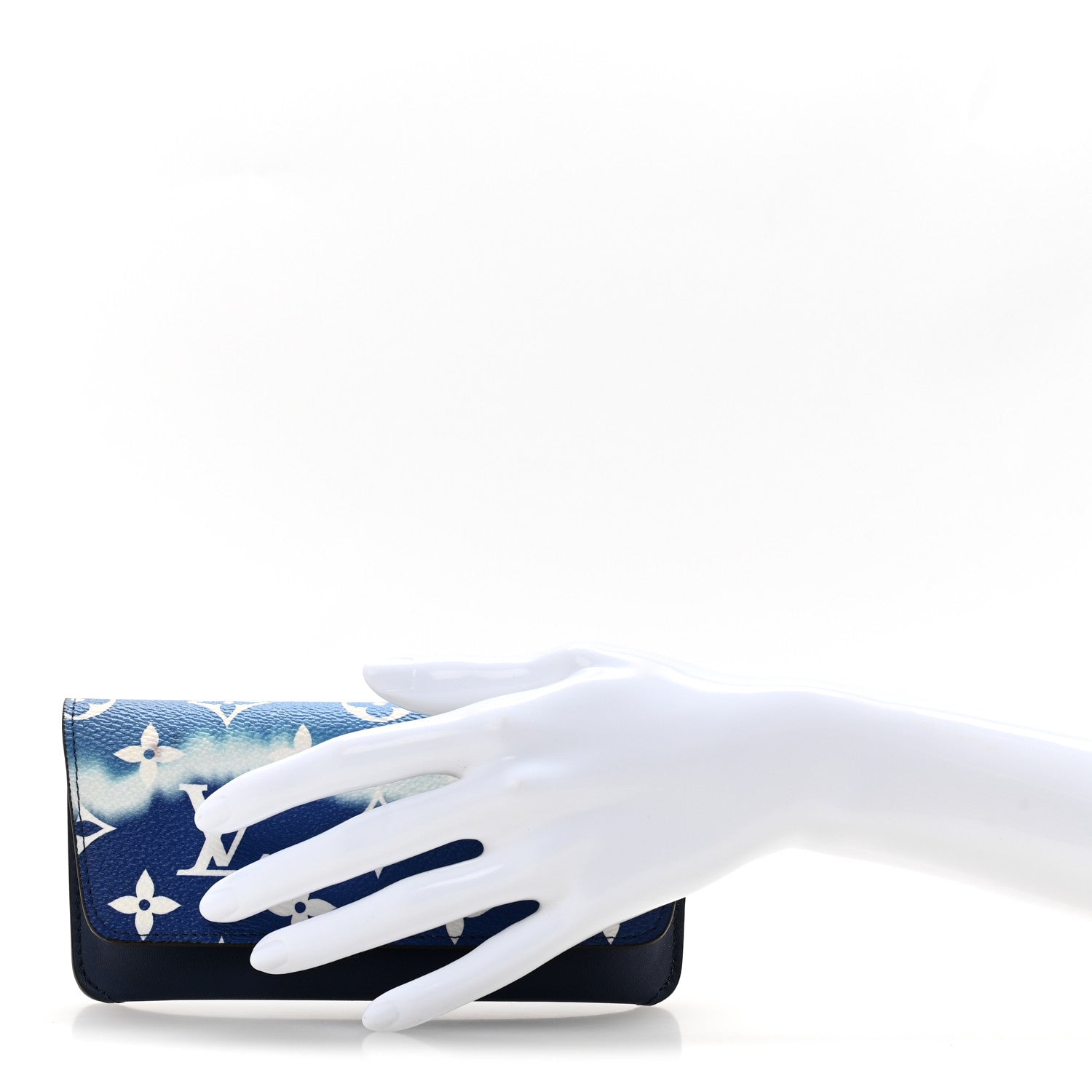 Louis Vuitton Monogram Escale Sunglass Case Blue 2 of 9