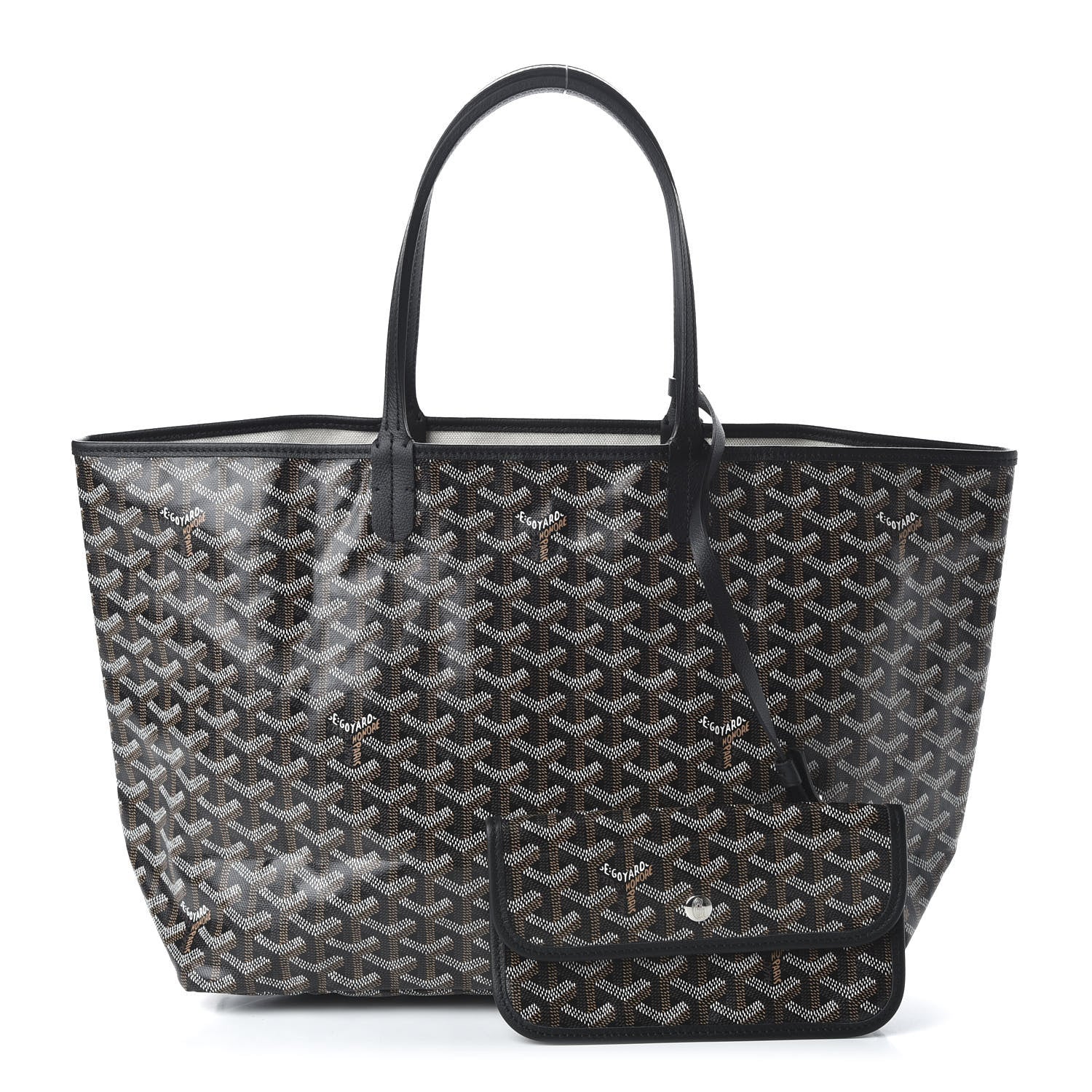 Goyard Goyardine Saint Louis PM Black 1 of 8
