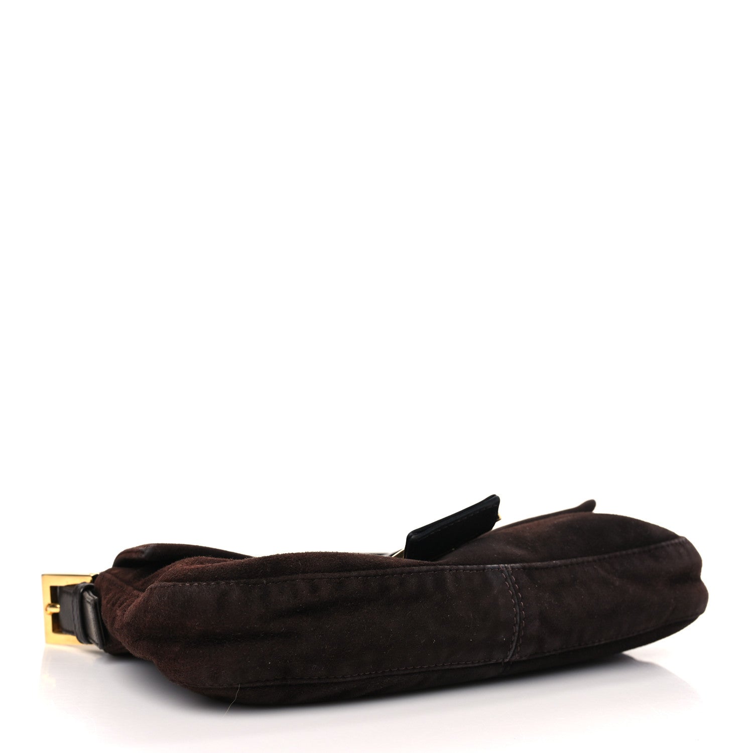 Fendi Suede Baguette Brown 4 of 10