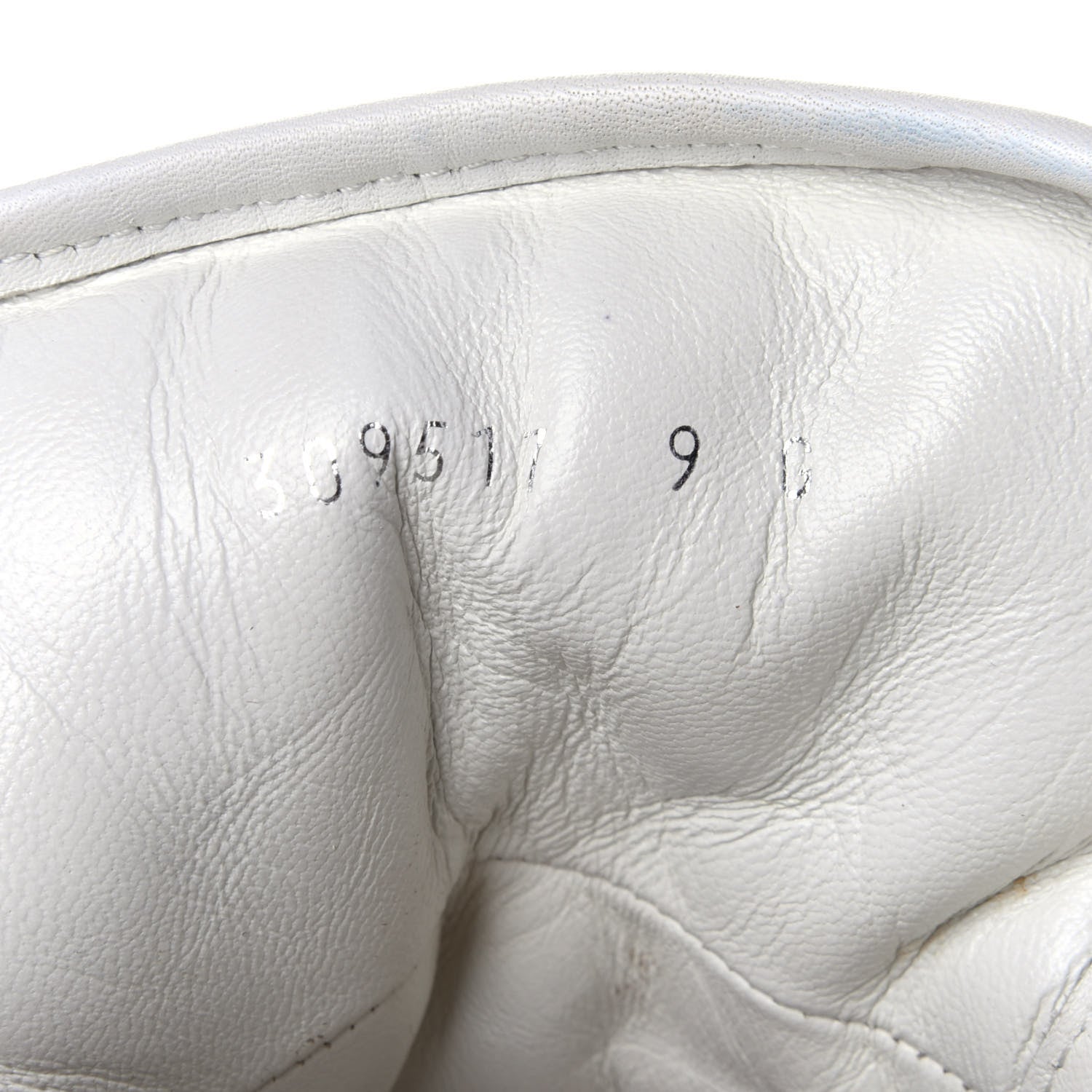 Gucci Baling Fabric Nappa Moorea Interlocking G Mens High Top Sneakers 9 Great White White 9 of 10