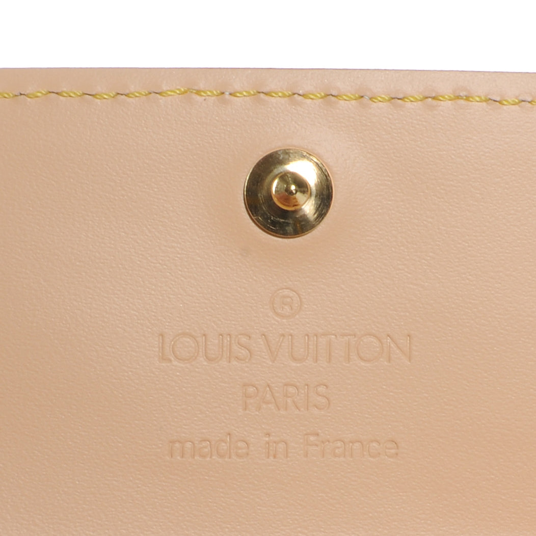 Monogram Multicolor Porte-Monnaie Plat Coin Purse White