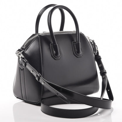 Givenchy Shiny Lord Calfskin Mini Antigona Black 3 of 7