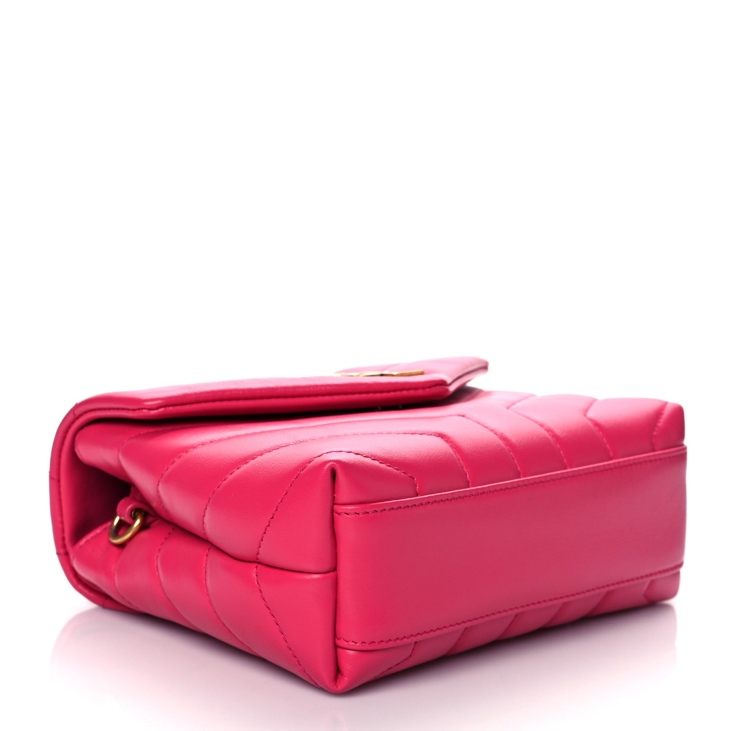 Calfskin Y Quilted Monogram Toy Loulou Crossbody Bag Freesia