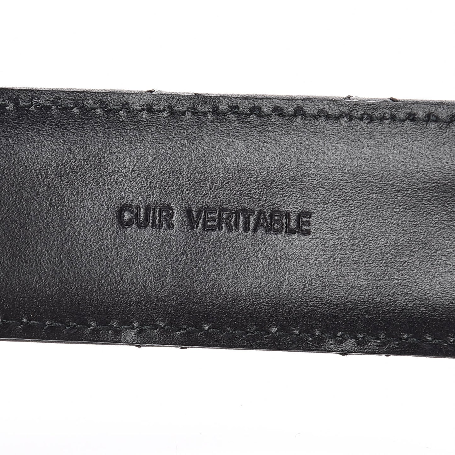 Lambskin Quilted CC Chain Belt 90 36 Black