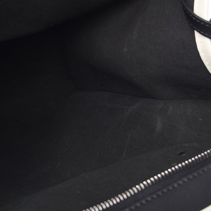 Valentino Garavani Mens Calfskin Striped Tote Black 8 of 12