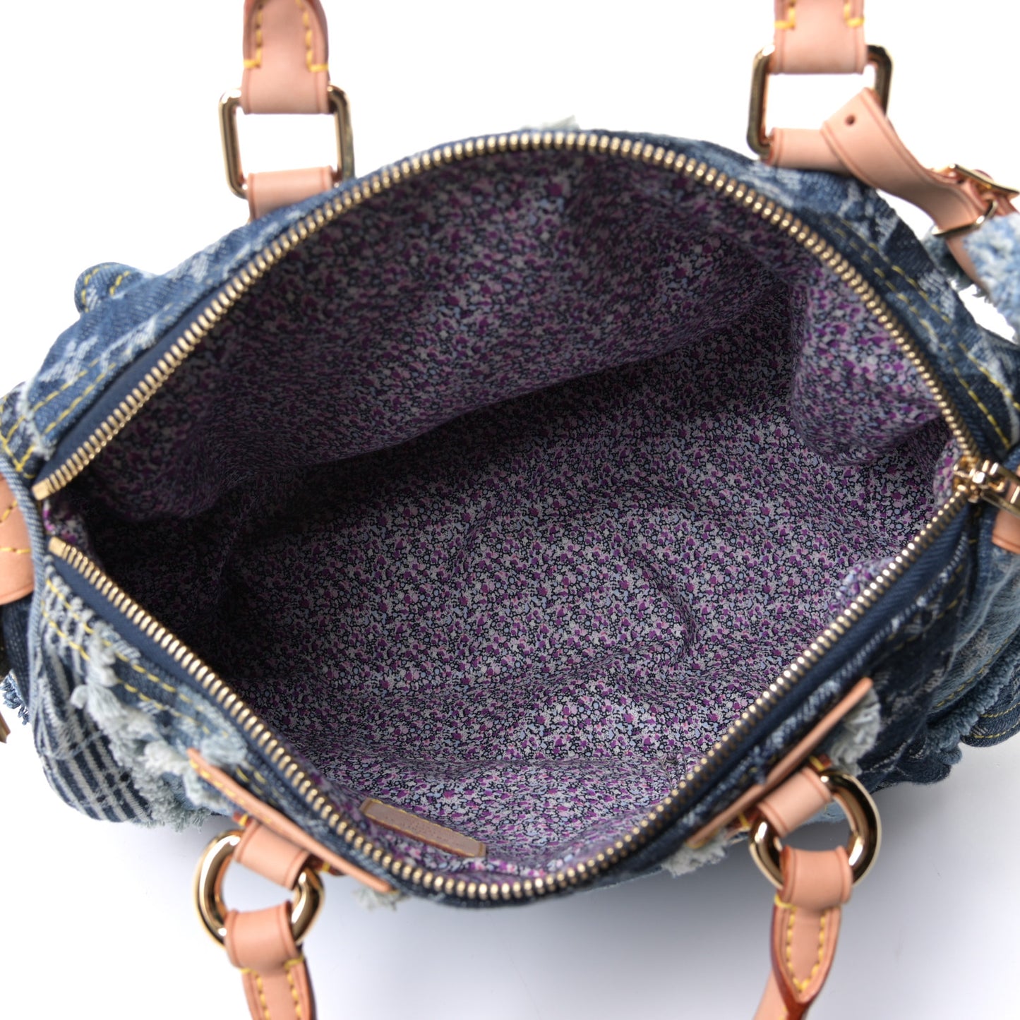 Denim Patchwork Speedy 30 Blue
