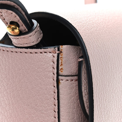 Burberry Goatskin Hampshire Crossbody Pale Ash Rose 9 of 12