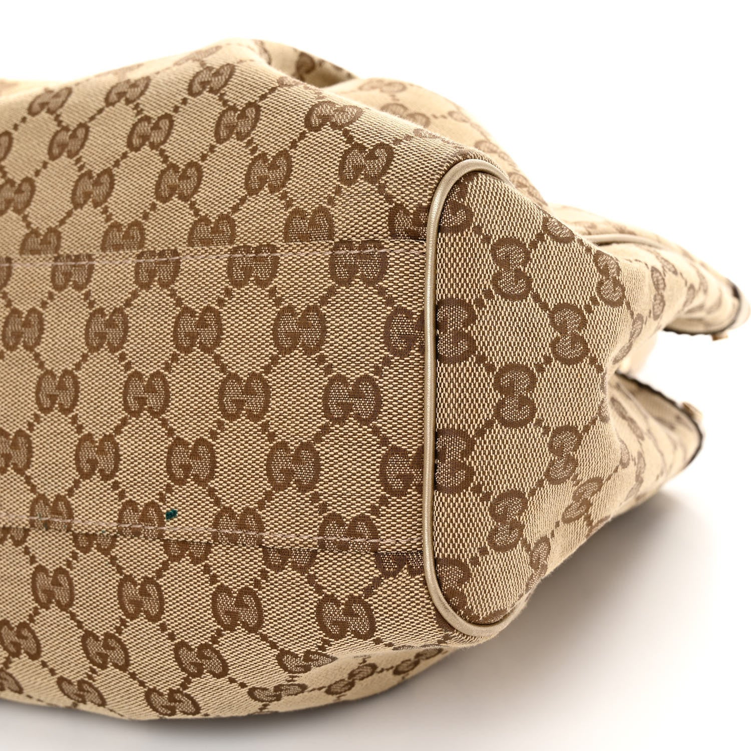 Gucci Monogram Medium Sukey Tote Champagne 9 of 10