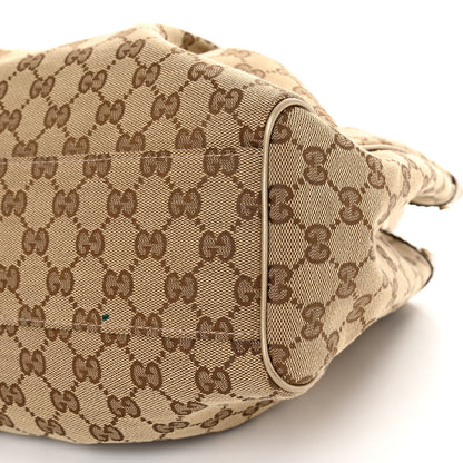 Gucci Monogram Medium Sukey Tote Champagne 9 of 10