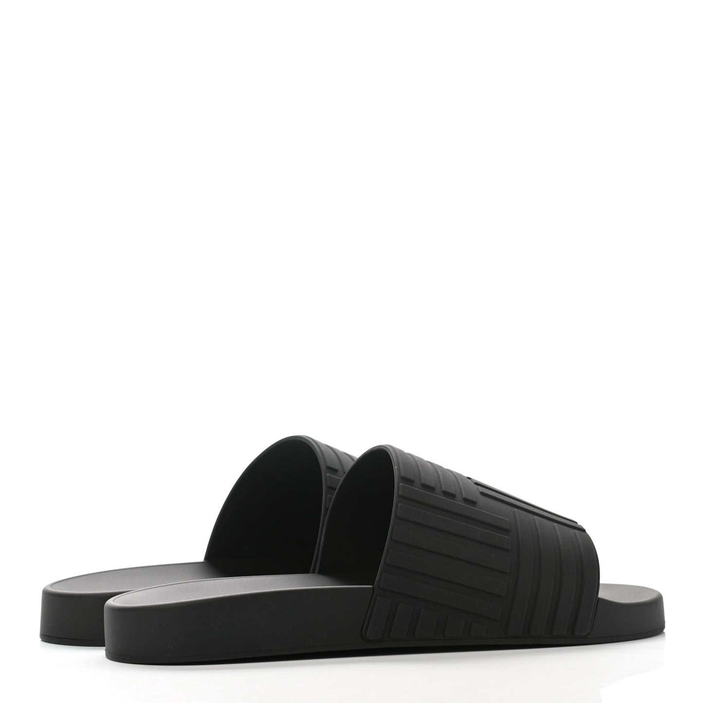 Rubber Mens The Slider Sandals 45 Black