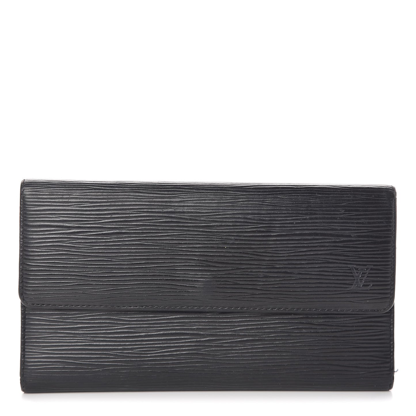 Epi Porte Tresor International Wallet Black