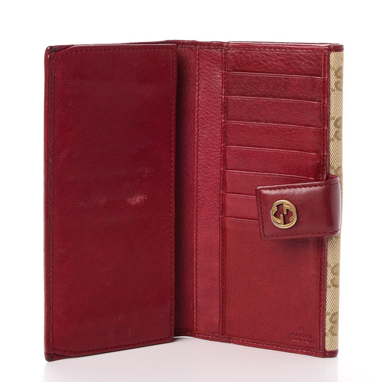 Monogram Miss GG Continental Wallet Red