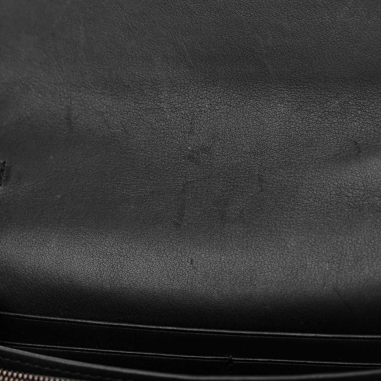 Gucci Velvet Matelasse GG Marmont Chain Wallet Black 12 of 18