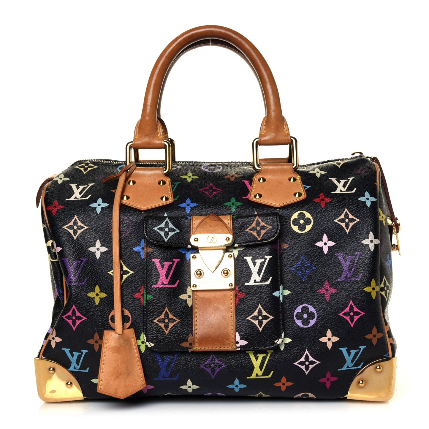 Monogram Multicolor Speedy 30 Black