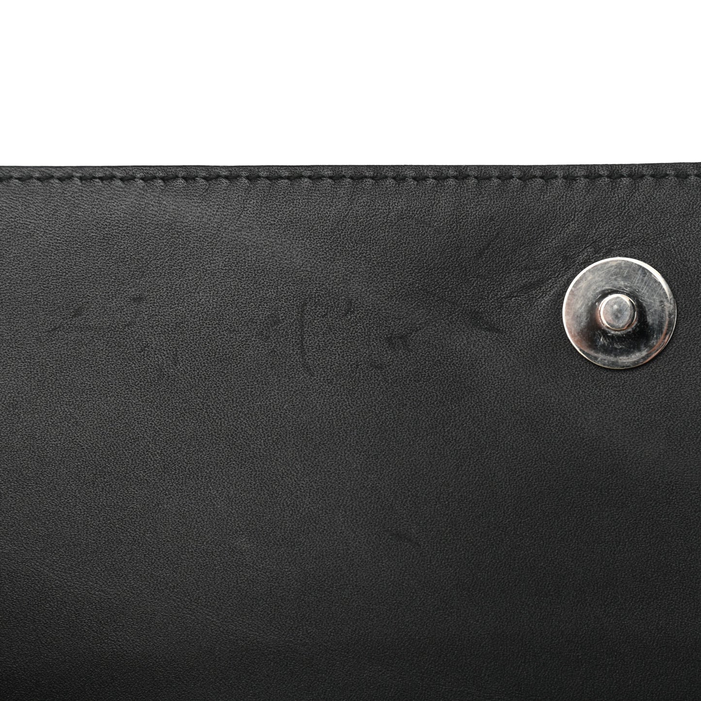 GG Supreme Monogram Caleido Print Clutch Black