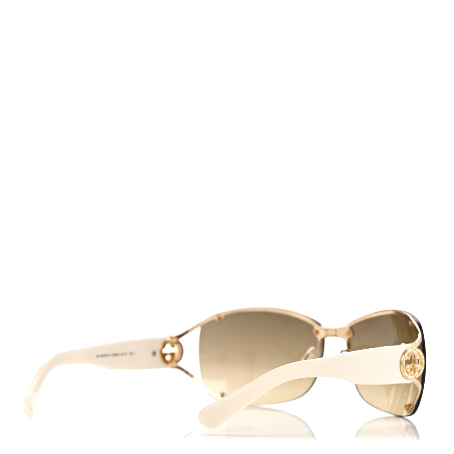 Gucci Crystal GG 2820/F/S Sunglasses White 4 of 7
