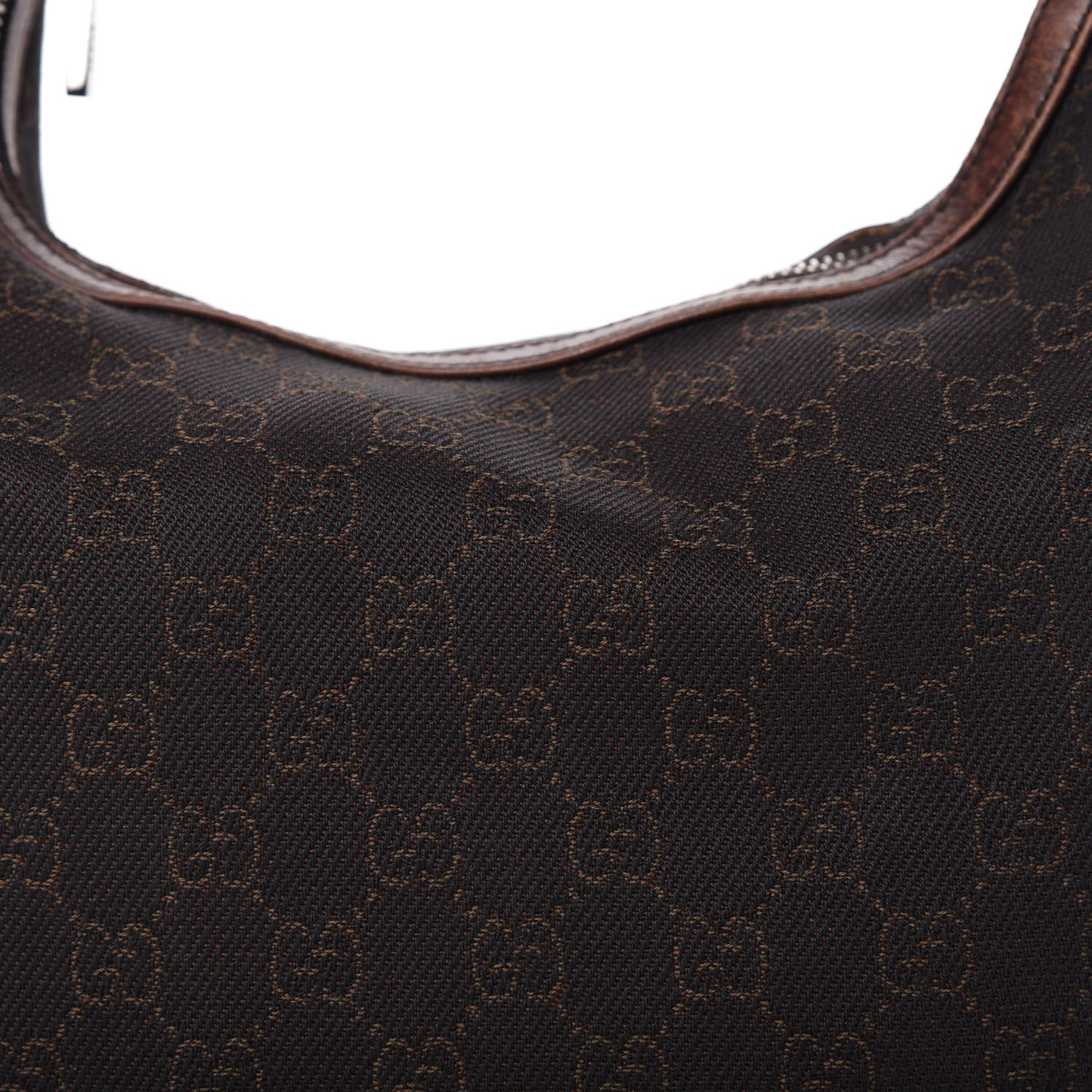 Gucci Monogram Medium Hobo Brown 10 of 10
