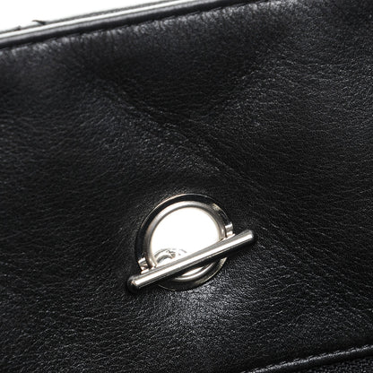 Chanel Calfskin Quilted Large In The Business Tote Black 9 of 10
