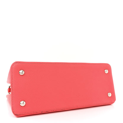 Louis Vuitton Taurillon Capucines MM Rose Litchi 4 of 17