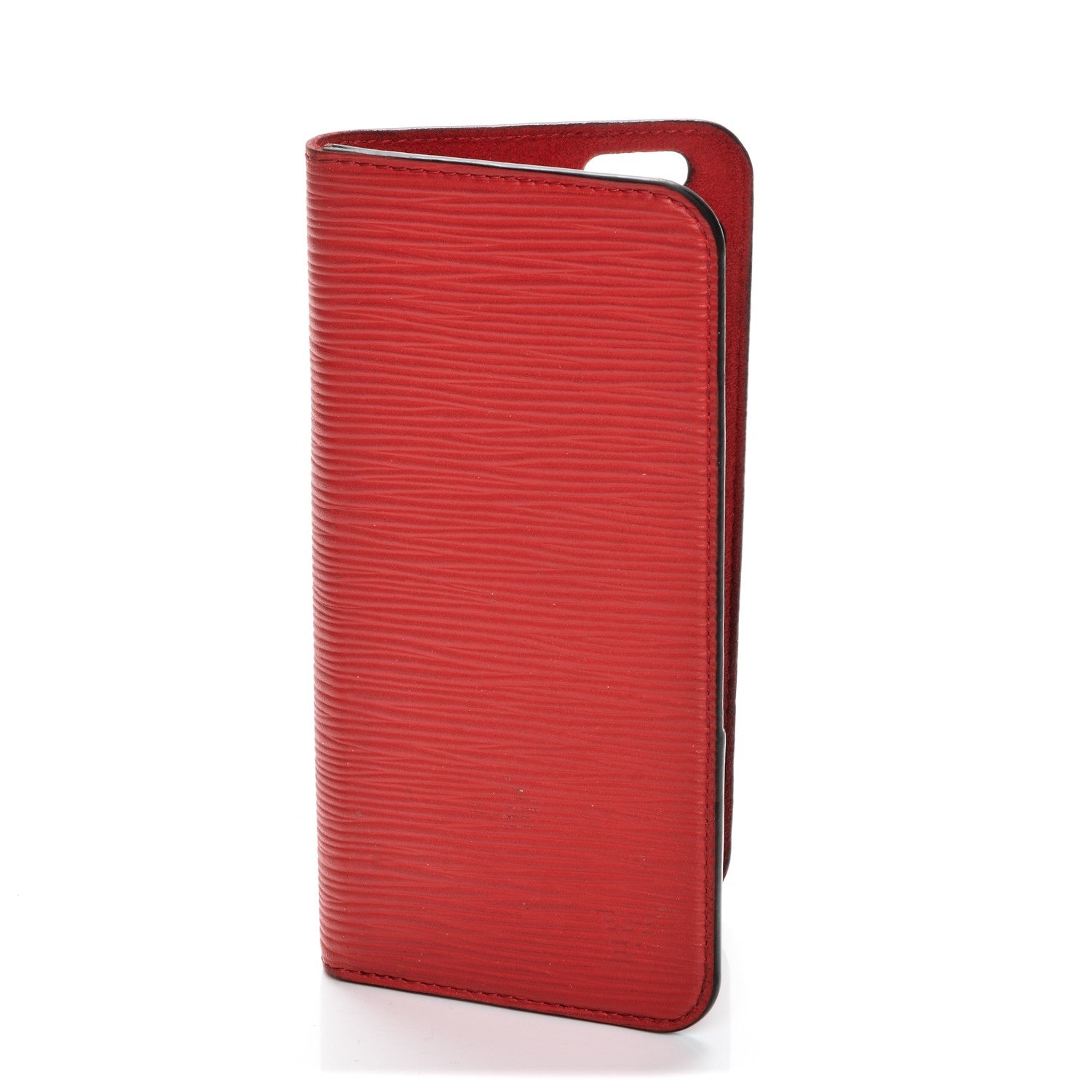 Louis Vuitton Epi iPhone 6 Plus Folio Coquelicot 1 of 7