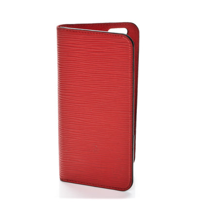Louis Vuitton Epi iPhone 6 Plus Folio Coquelicot 1 of 7