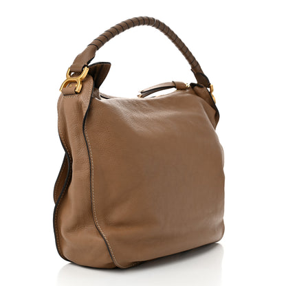 Chloe Calfskin Large Marcie Hobo Nut 3 of 10