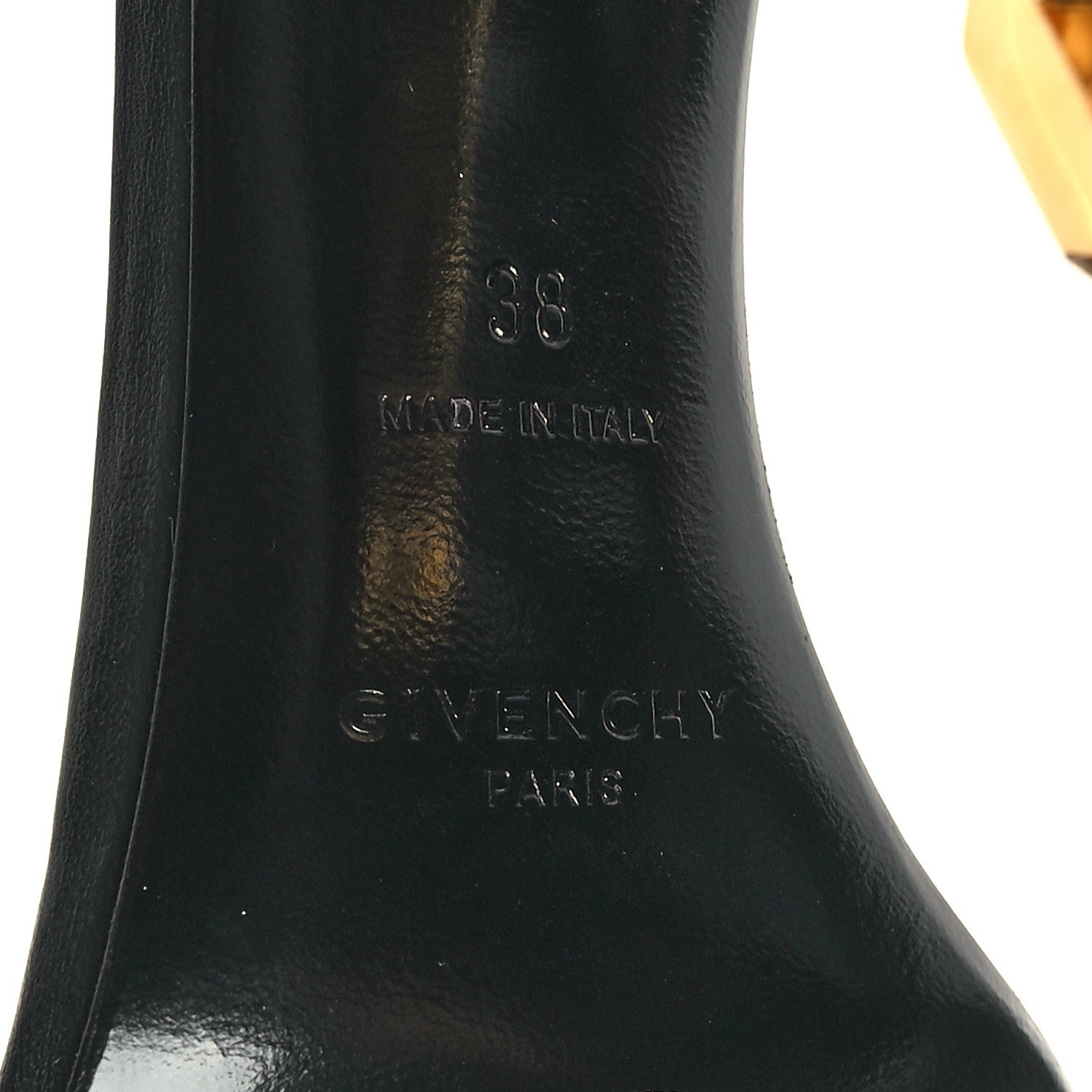 Givenchy Smooth Nappa G Cube 105mm Sandals 38 Black 6 of 10