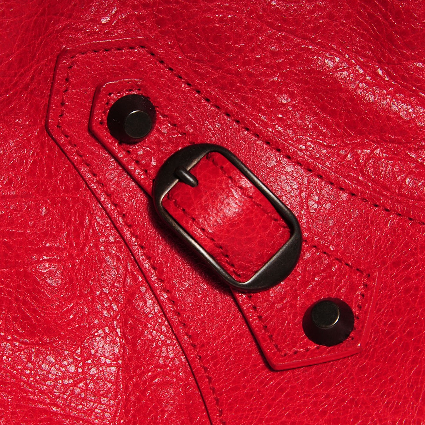 Agneau Classic Hardware Work Rouge Coquelicot