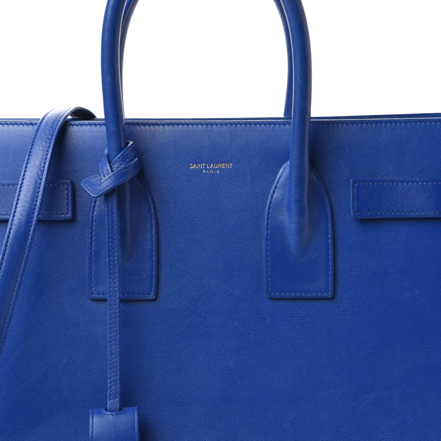 Saint Laurent Calfskin Small Sac De Jour Outremer 9 of 14