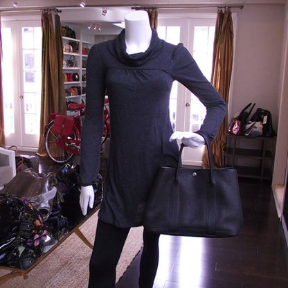 Hermes Taurillon Clemence Garden Party Black 2 of 11