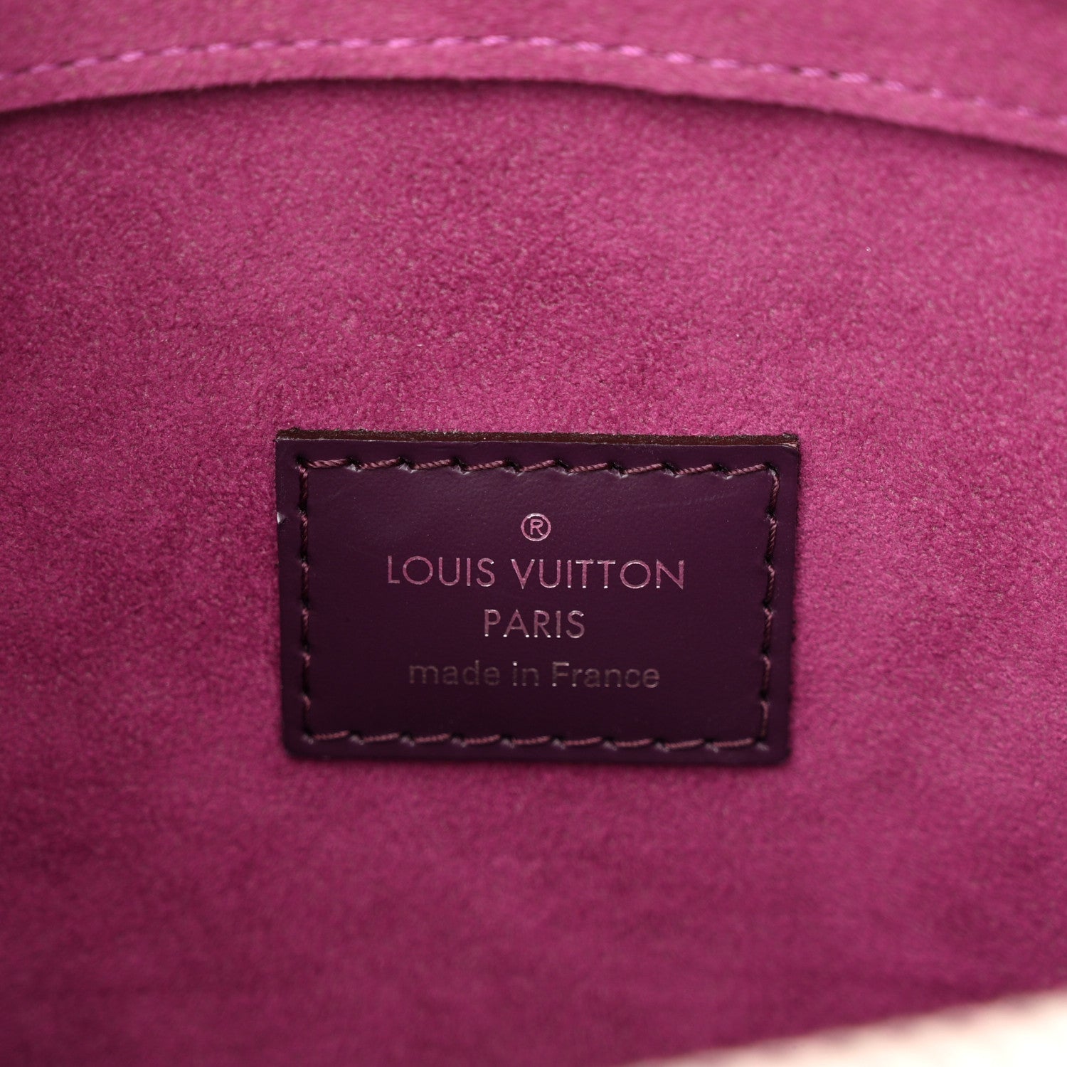 Louis Vuitton Epi Pont-Neuf PM Cassis 6 of 10