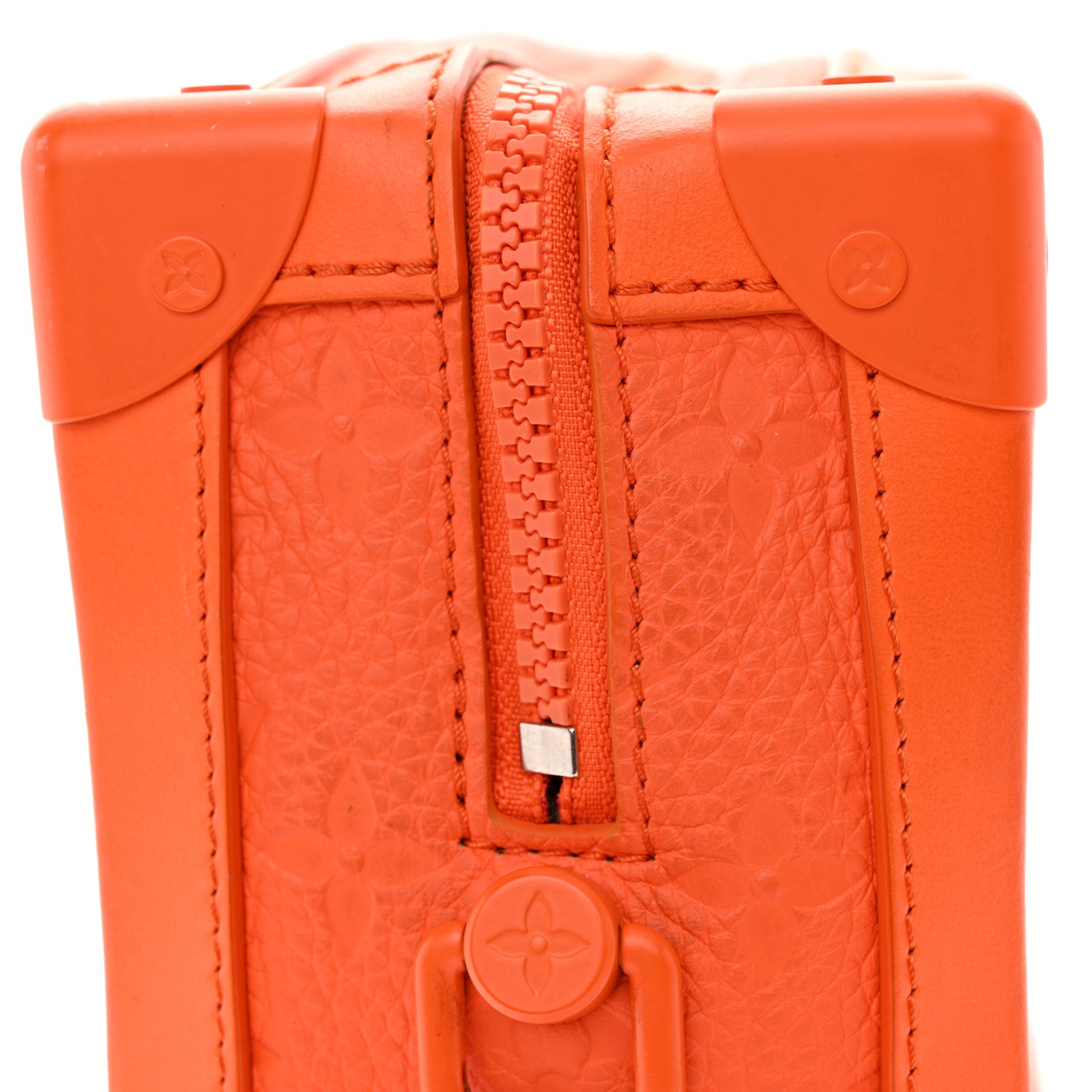 Louis Vuitton Taurillon Monogram Solar Ray Soft Trunk Orange 21 of 26