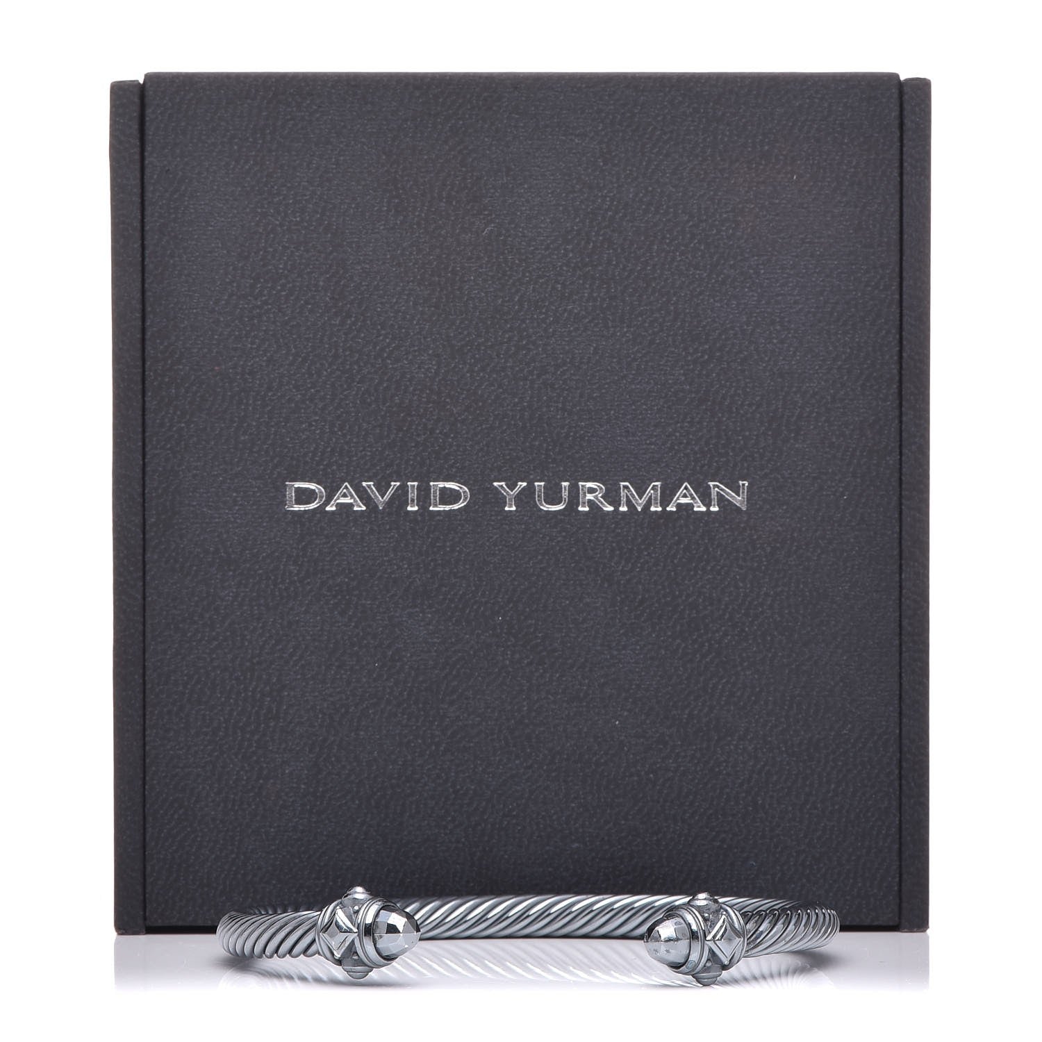 David Yurman Darkened Sterling Silver 5mm Renaissance Bracelet 6 of 6