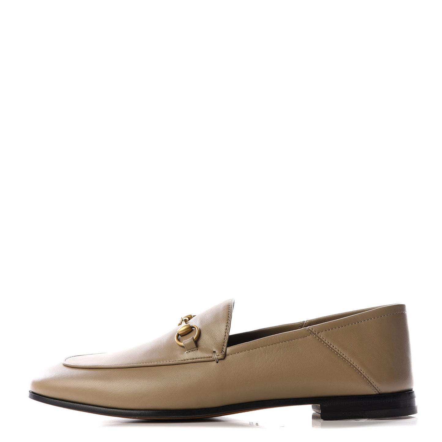 Lambskin Womens Brixton Horsebit Loafers 41 Mud