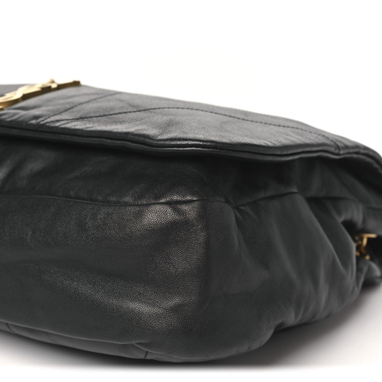Saint Laurent Lambskin Matelasse Monogram Large Jamie 4.3 Black 9 of 9