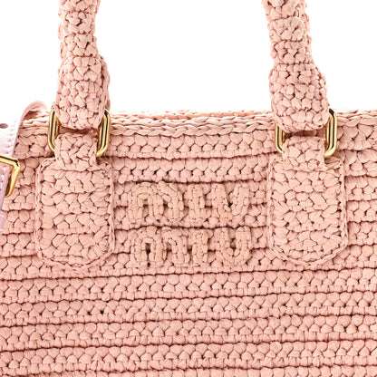 Miu Miu Crochet Calfskin S Narrow Arcadie Alabaster Pink 8 of 11