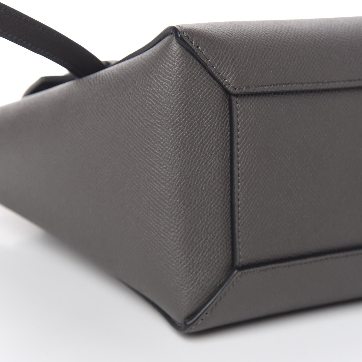 Celine Baby Grained Calfskin Micro Belt Bag Grey 10 of 11