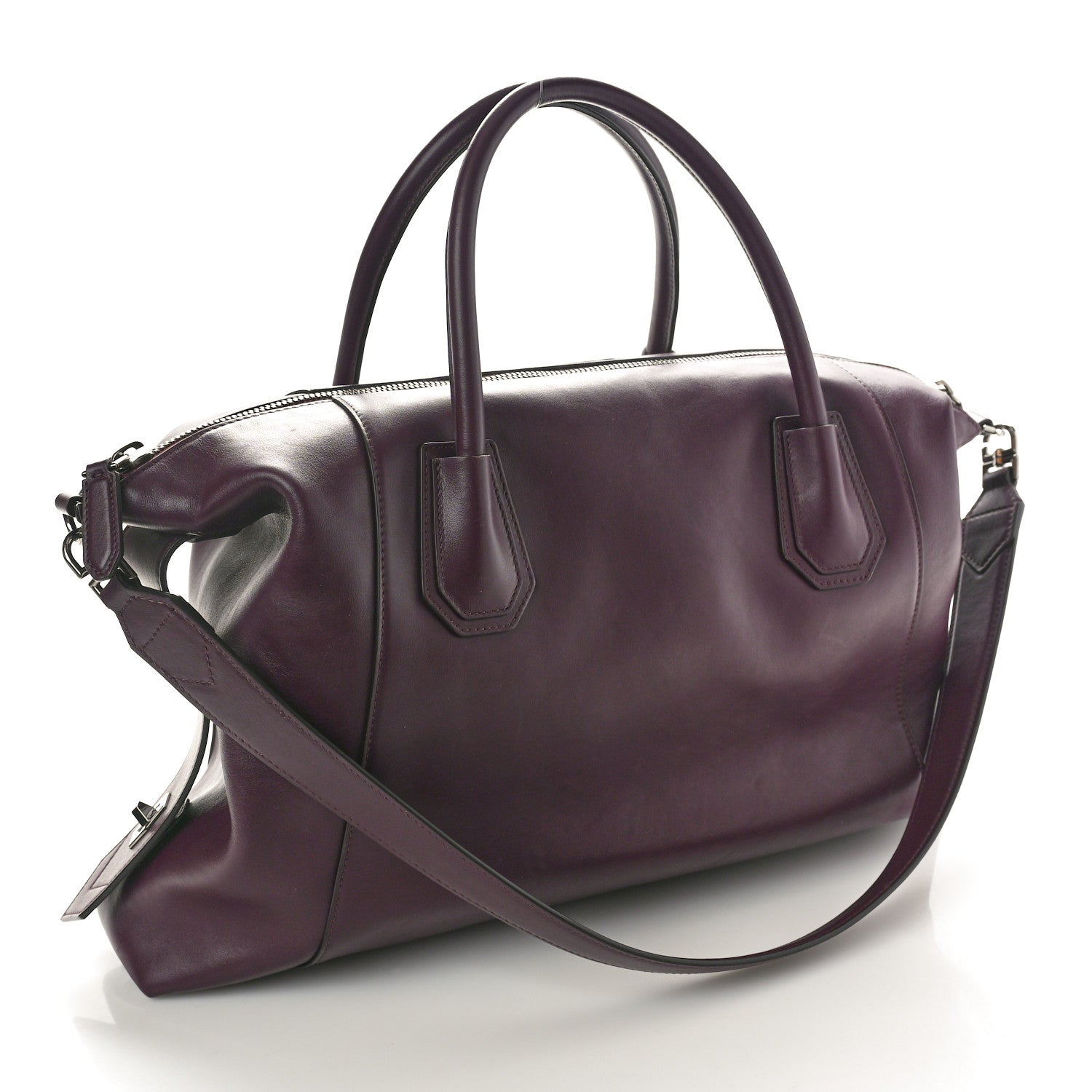 Givenchy Smooth Calfskin Medium Soft Antigona Aubergine 5 of 17