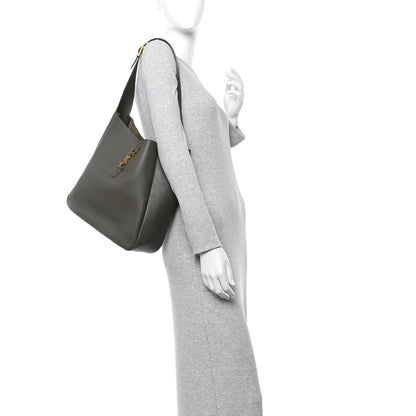 Saint Laurent Smooth Calfskin Large Le 5 A 7 Soft Hobo Light Musk 2 of 10