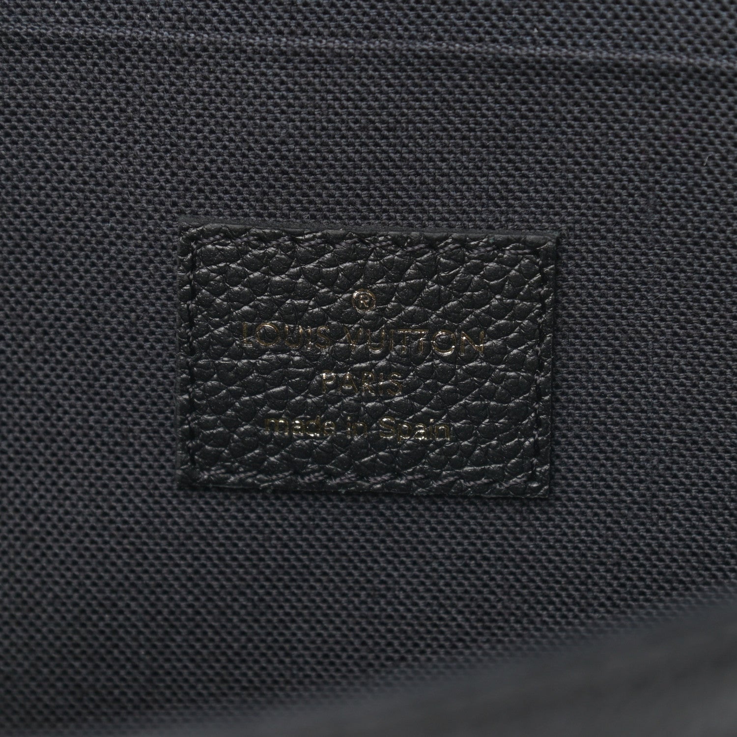 Louis Vuitton Empreinte Pochette Felicie Chain Wallet Black 6 of 8